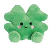Palm Pals Quadrifoglio Peluche 13 cm | Mini peluche a mano | Regalo e oggetto da collezione