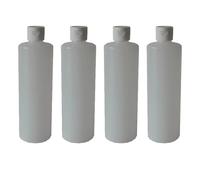 Palm Safe, 4 flaconi da 1 litro in plastica resistente, riutilizzabili, con tappo a scatto, riutilizzabili, confezione da 4