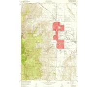Palm Springs California Map Journal: Vintage Map Notebook