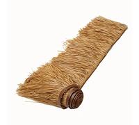 Palm Thatch Roll Simulazione Tetto Di Paglia Messicano Paglia Paglia Paglia Piastrella Plastica Artificiale PE Paglia Finta Ignifuga Anti-Invecchiamento Per Tiki Bar Capanne Giardino(Yellow e,0.5x30m)