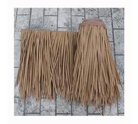 Palm Thatch Rolls Sintetico Palm Thatch Tegole Rotolo Gazebo Tetto Di Paglia Decorazione Finta Paglia Pannello Di Paglia Palapa Tiki Bar Tetto Erba Pannello Di Tetto(Yellow d,0.5x1m/1.64X3.28ft)