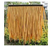 Palm Thatch Selvaggio Tegola Di Paglia Artificiale PE Simulazione Thatch Tile Capelli Erba Simulazione Thatch Tetto Di Paglia Plastica Tile Paglia Artificiale Gazebo Decorativo Paglia Finta - Dimensio