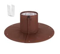 Palm Tree Root Cover, Thermal Trunk Shield Protector, Outdoor Gardening Accessory for Tree Base Insulation on Lawns Pathways Driveways Playgrounds Garden Winter Frost Protection for Landscapers