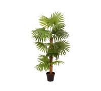 Palma a Ventaglio Artificiale EUROPALMS 130 cm - Decorazione Tropicale per Ester