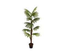 Palma a ventaglio artificiale EUROPALMS 155 cm per esterni - Decorazione tropica