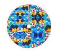 Palma. Copertura per base dell'albero di Natale, Capodanno, decorazione per la casa, idea regalo