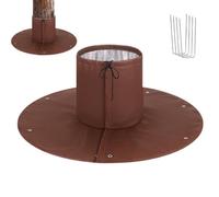 Palma Copertura Radicale - Protezione Alla Radice Cover | Garden Roōt Protector | Coperta Treeroot Antigelo Antigelo A 3 Strati Con Punte A Terra | Sbrompato All'aperto Isolamento Invernale Per Il Fre