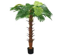 Palma Cycas Artificiale con Vaso 160 cm Verde