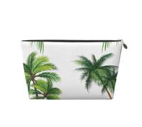 Palma da cocco, Borsa da toilette Borsa per trucco Borsa per cosmetici Borsa da toilette da viaggio portatile