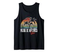 Palma De Mallorca Spagna Palme Vacanza souvenir spagnolo Canotta