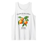 Palma di Maiorca Isole Baleari Arance Arance Arte Spagnola Spagna Canotta