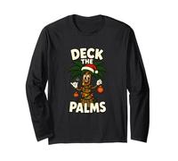 Palma di Natale Tropicale Deck The Palms Maglia a Manica
