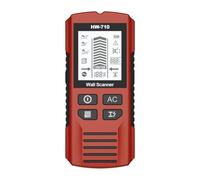 Palmare Metal Detector Muro, Metal Detector Pinpointer - Display LCD multifunzione e rilevatore di calibro audio,Strumento Finder perno multifunzione, scanner di sicurezza ad alta sensibilità per