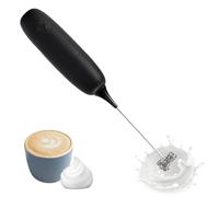 Palmare Milk Frother | Frusta automatica - Produttore di schiuma a batteria per caffè, latte, cappuccino, cioccolata calda Il rivestimento del latte elettrico ha prestazioni eccellenti per una lunga