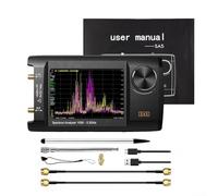 Palmare per SPECTRUM analizzatore 100k-5.3GHz SA5 con 4 pollici IPS LCD, batteria 5000mAh, generatore di segnale per test RF e ingegneria sul campo (A)