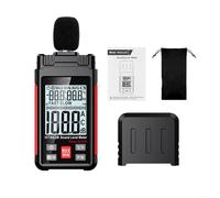 Palmare per spl Tester 30-130dB A/C Pesatura Display Palmare | Corpo in plastica leggera, tascabile, facile da trasportare, uso in fabbrica, per indicatore della batteria