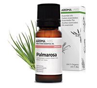 Palmarosa BIO (Cymbopogon martini) - 10 mL - Olio Essenziale Chemiotipizzato e Certificato AB - Aroma Labs - Made in France