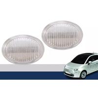 Palmaspareparts COPPIA 2 LUCCIOLA LUCE FRECCIA LATERALE BIANCA PER 500 500C 500L E YPSILON