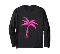 Palme Albero Isola Spiaggia Palm Vacanza Cocco Divertimento Mare Estate Maglia a Manica