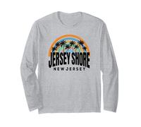 Palme in jersey arcobaleno retrò NH Jersey Shore Cool Maglia a Manica