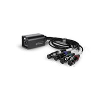 Palmer AoC Loom XLRf Audio over Cat - Cavo adattatore multicore da etherCON a 4 XLR femmina
