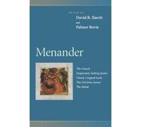 Palmer Bovie Menander (Tascabile) Penn Greek Drama Series