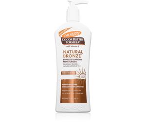 Palmer’s Cocoa Butter Formula Natural Bronze crema autoabbronzante corpo per un'abbronzatura graduale 400 ml