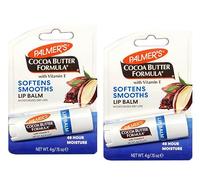 Palmers - Balsamo per labbra ultra idratante al burro di Cacao SPF15 Duo
