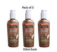 Palmer's Burro Shimmer Splendore Corpo Olio Con Vitamina E 150ml (Confezione 3)