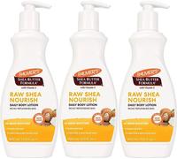 Palmers Karité Formula con Vitamina E Burro di Karitè Pompa Lozione 400ml X 3