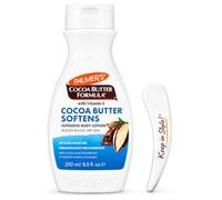 Palmer's - Lozione intensiva per il corpo al burro di cacao con vitamina E, 250 ml + spatola cosmetica KIS in omaggio, 48 ore di idratazione