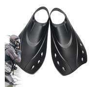 Palmes de plongée, palmes d'entraînement à la Natation - Palmes de Natation Courtes - Palmes de Natation à palmes Courtes Compactes, palmes de Natation et de plongée ergonomiques et con