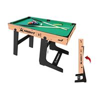 Palmi Biliardo Pieghevole Grande Tavolo da Biliardo per Bambini, Nero, 122x61x76 cm