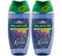 Palmolive Gel Doccia Sunset Relax 2 X 250ml Lavanda Profumo 95% Naturale Origine