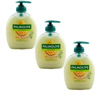 Palmolive Grassottelle Mano Sapone Latte & Miele Fragranza 3 X 300ml Con Spender