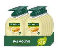 Palmolive Naturals Sapone Liquido Mani Latte e Miele 300 ml x 12 | 96% formula biodegradabile | Con latte idratante | Formula delicata |Bottiglia Riciclabile | Dermatologicamente testato