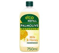 Palmolive Ricarica per lavaggio a mano Naturals Milk & Honey, 750 ml, la confezione può variare