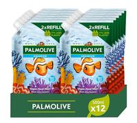 Palmolive Ricarica Sapone Liquido Antibatterico Aquarium, 12x500ml