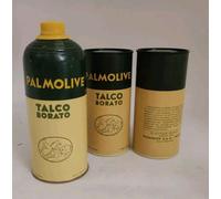 PALMOLIVE Talco Borato lotto di 3 pz, 1 da 120g + 2 da 100g .vintage Anni 50