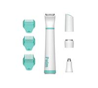 PalmPerfect Trimmer personale All-in-One per depilazione viso e corpo con trimmer rotante