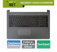 Palmrest con tastiera IT e touchpad compatibile HP PK132044A13 929906-061 Silver