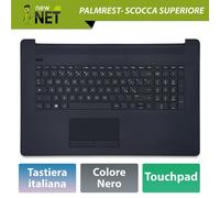 Palmrest con tastiera ITA e touchpad compatibile con HP 17z-ca300 17z-ca3xx Nero