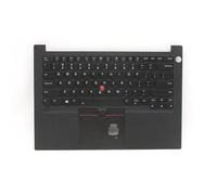 PalmRest e Tastiera del Computer Portatile per Lenovo ThinkPad E14 5M11B77522 5M10W64454 Inglese US Nero Maiuscolo Nuovo