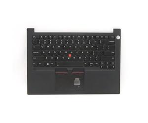 PalmRest e Tastiera del Computer Portatile per Lenovo ThinkPad E14 5M11B77522 5M10W64454 Inglese US Nero Maiuscolo Nuovo