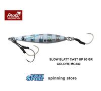 PALMS SLOW BLATT CAST UP 60 GR COL MG530 SILVER GLOW 102 MM METAL JIG SLOW PITCH