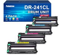 Palmtree DR-241CL Tamburo per Brother MFC-9340CDW DCP-9020CDW (4 Pezzi)