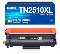 Palmtree TN2510 TN2510XL Toner Compatibili per Brother TN-2510 TN-2510XL TN 2510 TN 2510XL Brother HL-L2400DWE MFC-L2800DW MFC-L2827DWXL DCP-L2665DW MFC-L2835DW HL-L2445DW DCP-L2620DW DCP-L2660DW