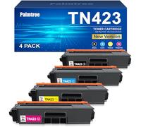 Palmtree TN423 Toner Compatibile con Brother TN-423 TN-423BK TN-421 con Brother MFC-L8690CDW Toner MFC-L8900CDW HL-L8260CDW HL-L8360CDW DCP-L8410CDW DCP-L8410CDN (Nero Ciano Giallo Magenta