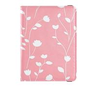 Palnts - Porta passaporto in pelle stile pastorale, con scomparto per carte di vaccino, impermeabile, Palnts in stile pastorale, 1 size