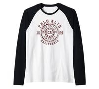 Palo Alto CA | California Maglia con Maniche Raglan